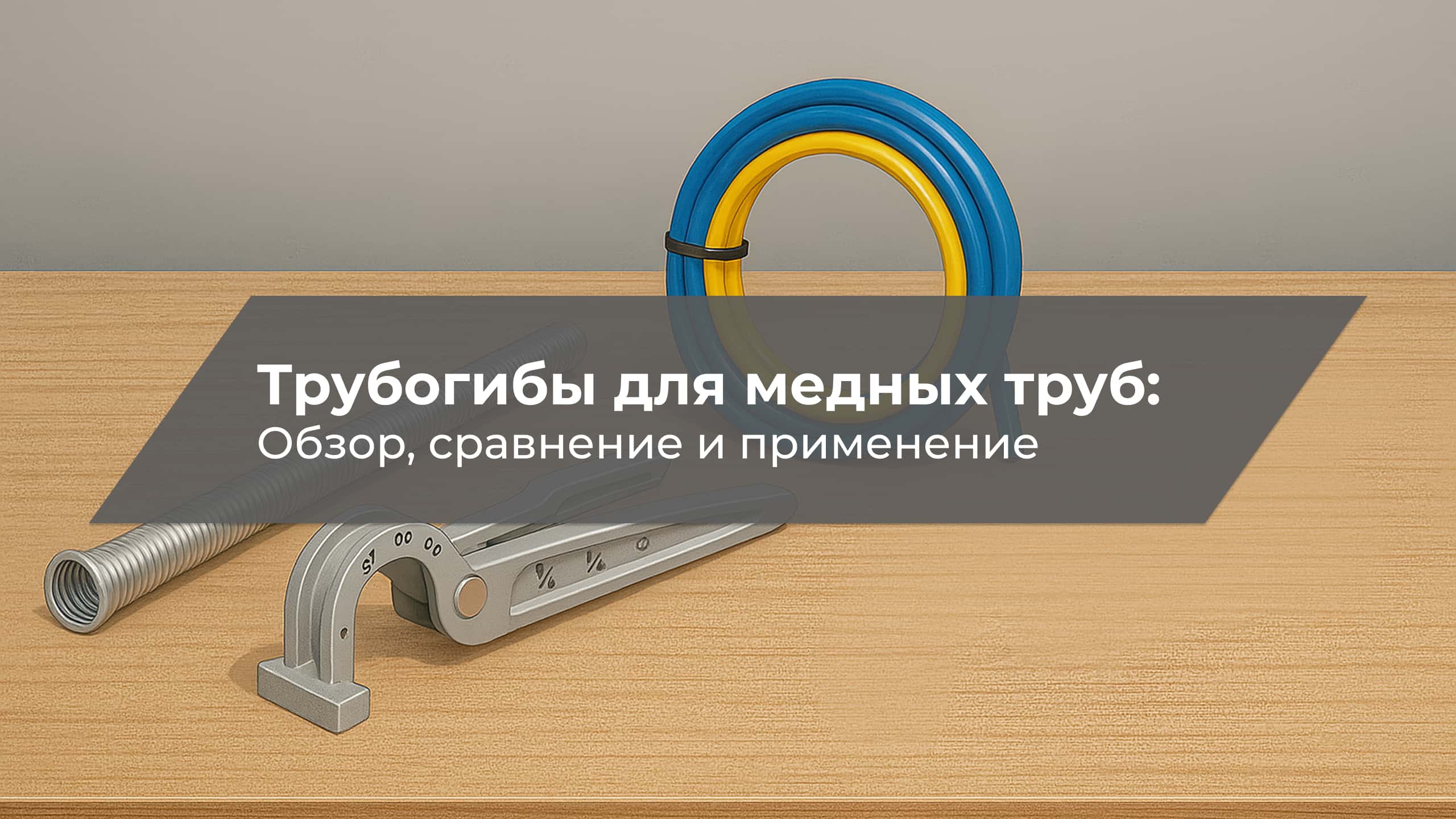 Изображение к новости - Трубогибы для медных труб: обзор и применение