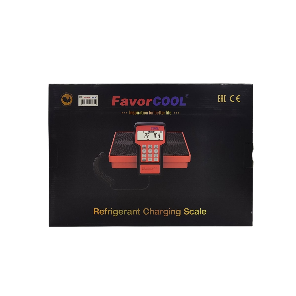 Весы для фреона FavorCool RCS-220C, до 100 кг, кейс
