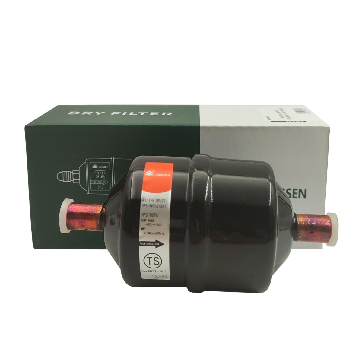 Фильтр-осушитель Hongsen DFS-164S, 1/2