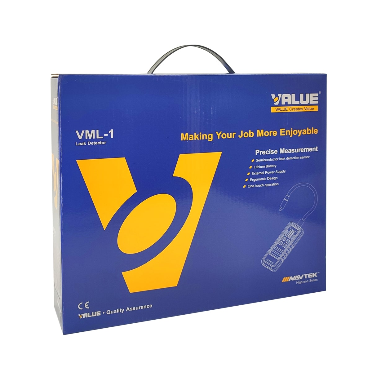 Течеискатель фреона Value NAVTEK VML-1, кейс