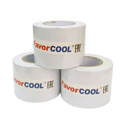 Лента для герметизации трасс кондиционера FavorCool PVC AIR с клеевым слоем 0.13mm*50mm*18m