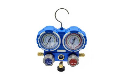 Манометрический коллектор двухвентильный Value VMG-2-R410A-B-03, для R22, R134a, R410a, R407c