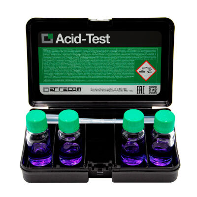 Тест на определение уровня кислоты в масле Errecom ACID-TEST