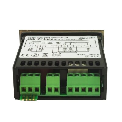 Контроллер Elitech ECS-974 NEO, 2 датчика в комплекте, контроль температуры оттайки