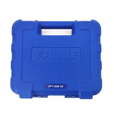 Вальцовка VALUE VFT-808-IS, дюймовая плашка, труборез, кейс