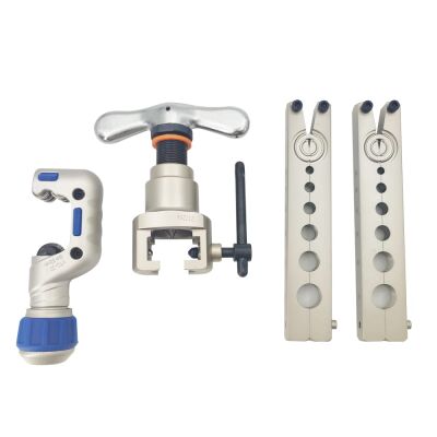 Вальцовка Value VFT-808-MIS, дюймовая и метрическая плашки, труборез, кейс