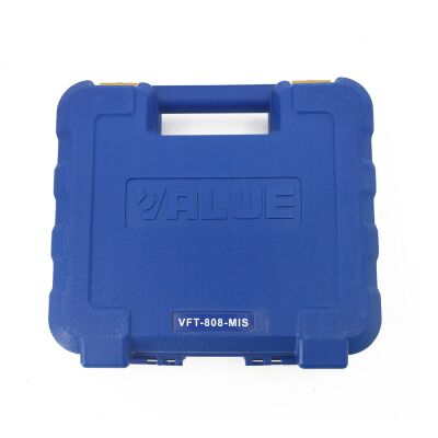 Вальцовка Value VFT-808-MIS, дюймовая и метрическая плашки, труборез, кейс