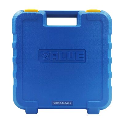 Манометрический коллектор двухвентильный Value NAVTEK VRM2-B-0401, для R22, R410a, R134a, R407c, шланги 150 см, кейс