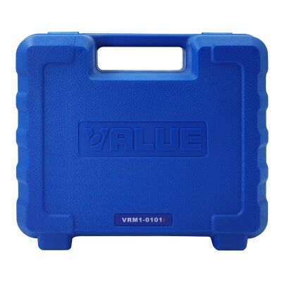 Манометрический коллектор одновентильный электронный Value NAVTEK VRM1-0101i, на высокое давление, для всех хладагентов, шланги 150 см, кейс