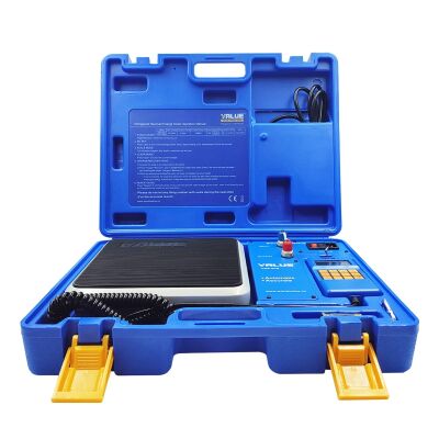 Весы для фреона с отсечкой (дозатором) Value VES-50B, до 50 кг, кейс