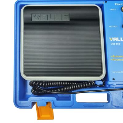 Весы для фреона с отсечкой (дозатором) Value VES-50B, до 50 кг, кейс