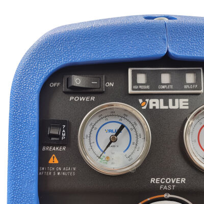 Станция эвакуации фреона Value VRR 12L OS с маслоотделителем