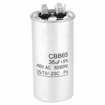 Конденсатор пусковой CBB65 (450V) 35мкф