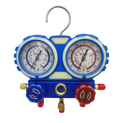 Манометрический коллектор двухвентильный FavorCool СТ-МС260G, для R134a, быстросъемные муфты, шланги 150 см, кейс