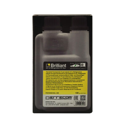 Ультрафиолетовый UV детектор протечек Errecom BRILLIANT 100 мл