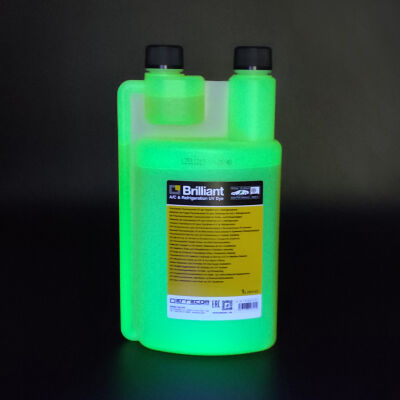 Ультрафиолетовый UV детектор протечек Errecom BRILLIANT 1 л