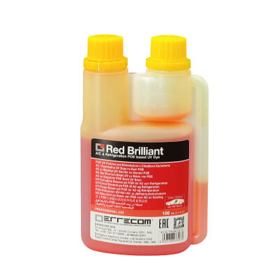 Ультрафиолетовый UV детектор протечек Errecom RED BRILLIANT 100 мл (гибрид)