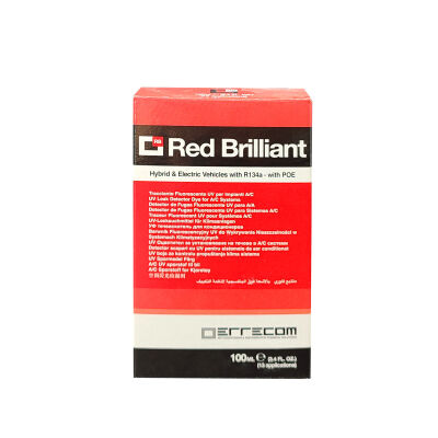 Ультрафиолетовый UV детектор протечек Errecom RED BRILLIANT 100 мл (гибрид)