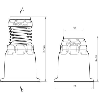 Подставка для кондиционера PROFcool VX4, 4шт