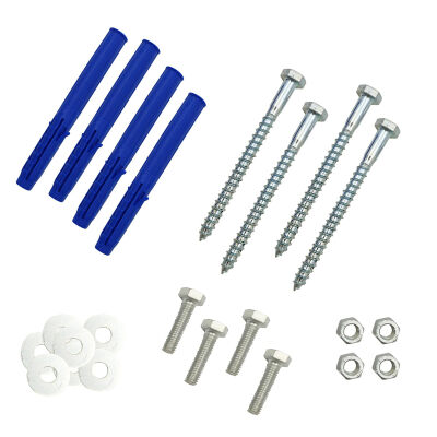 Набор метизов РЕФО для установки кондиционера (болт, дюбель, шуруп, гайка - по 4шт; шайба - 8 шт)	