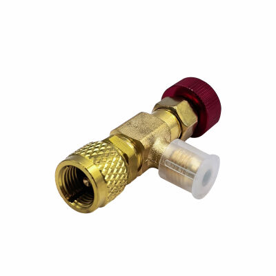 Запорный вентиль-переходник FavorCool 1/4-5/16 RED (HC-1221)