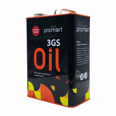 Масло Promart 3GS R22 (4 л) минеральное, металлическая канистра