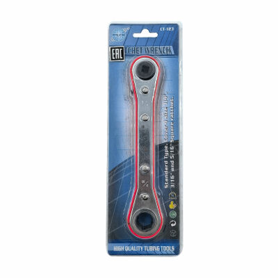 Ключ-трещотка вентильный FavorCool СТ-123L, 1/4, 3/16, 9/16, 1/2 дюйма