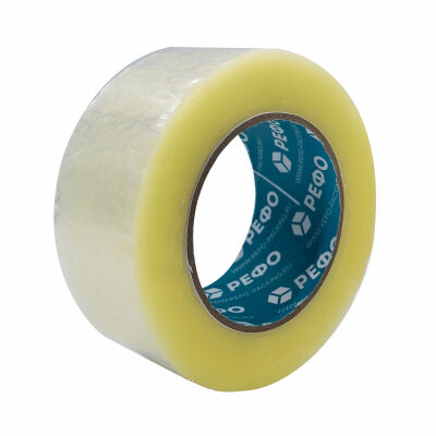 Скотч - клейкая лента прозрачная РЕФО. Длина 150 метров, ширина 48 мм, толщина 45 мкр.