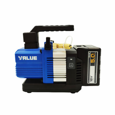 Вакуумный насос аккумуляторный Value NAVTEK VRP2DLI, 57 л/мин, двухступенчатый