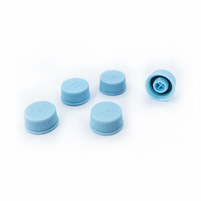 Набор запасных сервисных портов, золотников, колпачков для R134A