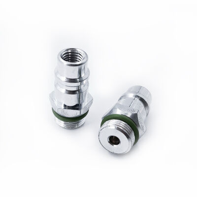 Набор запасных сервисных портов, золотников, колпачков для R134A