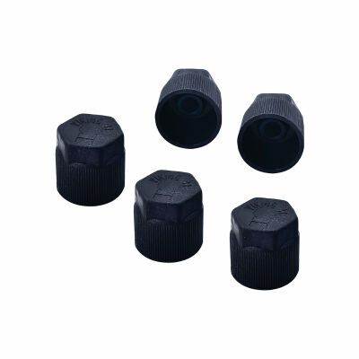 Набор запасных сервисных портов, золотников, колпачков для R134A