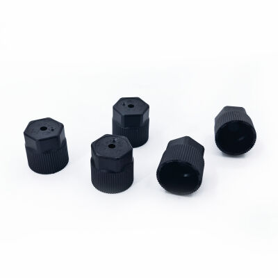 Набор запасных сервисных портов, золотников, колпачков для R134A