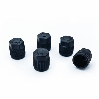 Набор запасных сервисных портов, золотников, колпачков для R134A