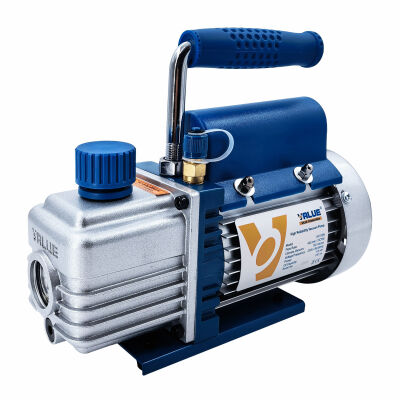 Вакуумный насос Value VН-115N, 42 л/мин, одноступенчатый + обратный клапан