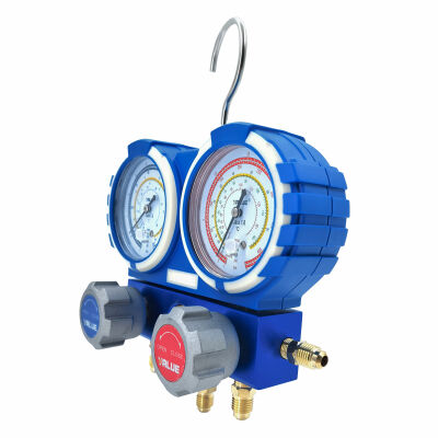 Манометрический коллектор двухвентильный Value VMG-2-R600-B, для R600A, R290, шланги 120 см, кейс
