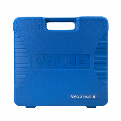 Манометрический коллектор двухвентильный Value VMG-2-R600-B, для R600A, R290, шланги 120 см, кейс