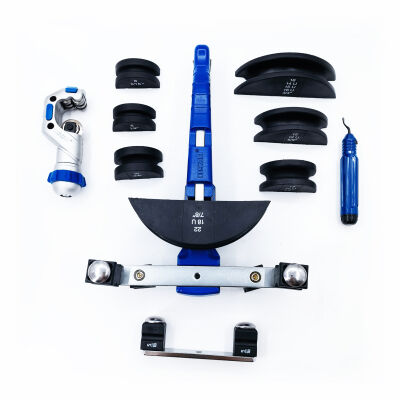 Трубогиб арбалетный FavorCool CT-999, 1/4, 5/16, 3/8, 1/2, 5/8, 3/4 и 7/8 дюйма, труборез, риммер