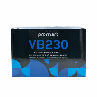 Вакуумный насос ProMart VB230, 85л/мин, двухступенчатый