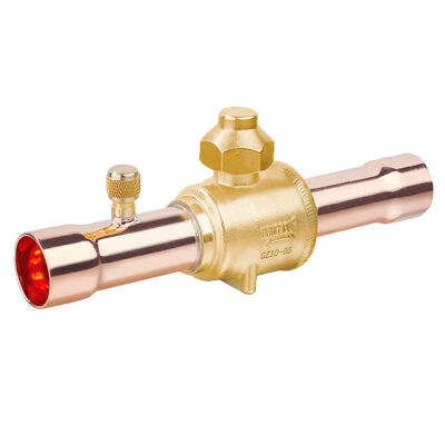 Кран шаровый Hongsen HBC-35, 1 3/8 ODF с портом (Аналог 009L7057R)