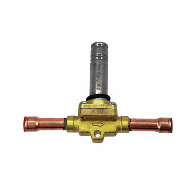 Соленоидный вентиль Hongsen EVR3-3T 10мм ODF (без катушки, пайка) (Аналог 032F1204R)