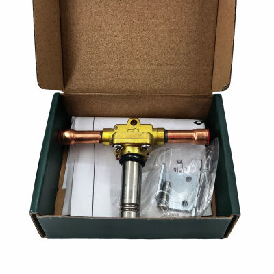 Соленоидный вентиль Hongsen EVR3-3T 10мм ODF (без катушки, пайка) (Аналог 032F1204R)