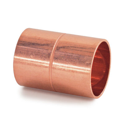 Муфта медная Sharq Tubes СхС (двухраструбная), 18мм