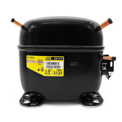 Компрессор среднетемпературный Secop SC18CL R404а, 801 Вт (195B4022)