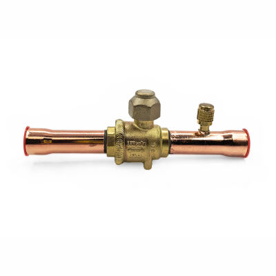 Кран шаровый Hongsen HBC-19, 3/4 ODF с портом (Аналог 009L7054R)